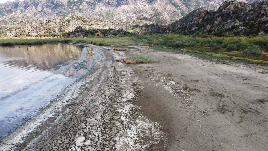 Bafa Gölü alarm veriyor! Sular 20 metre çekildi 5